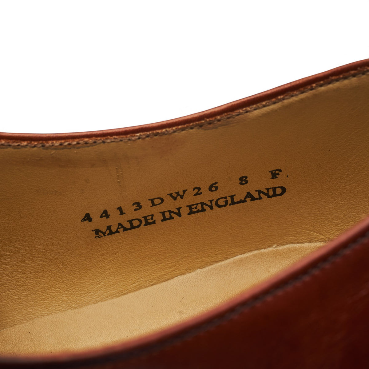 'Malvern' Tan Brown Oxford UK 8 F