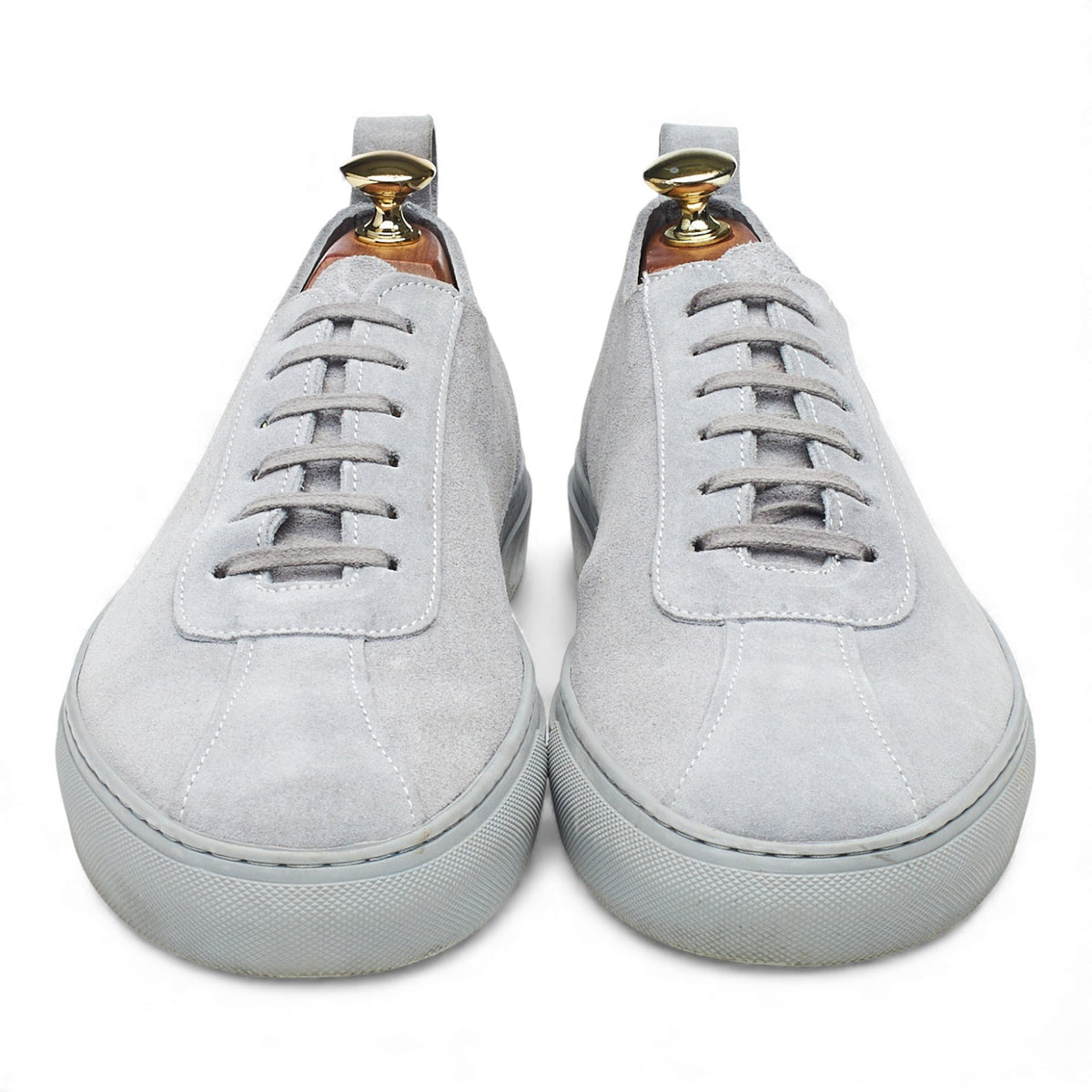 'Sneaker 1' Grey Suede Sneakers UK 8 G