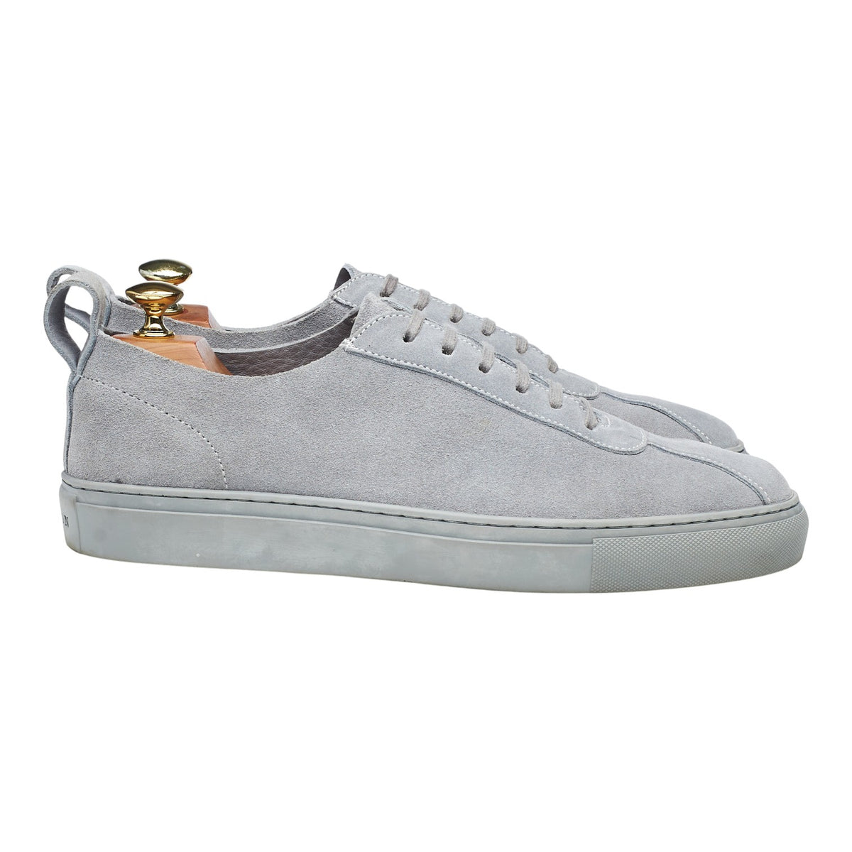 'Sneaker 1' Grey Suede Sneakers UK 8 G