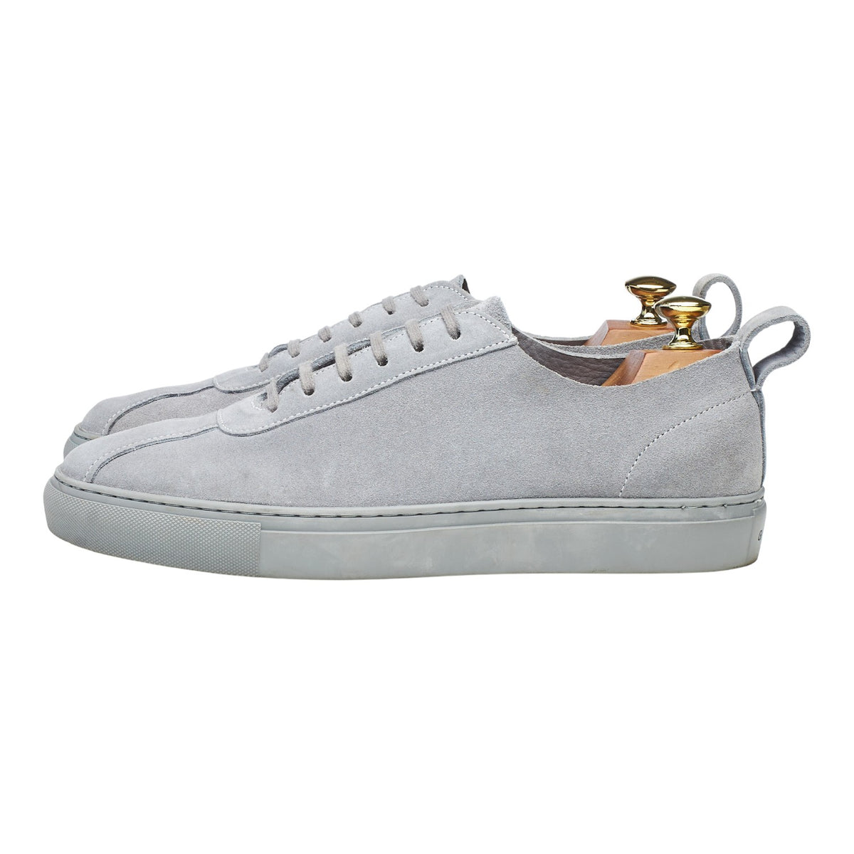 'Sneaker 1' Grey Suede Sneakers UK 8 G