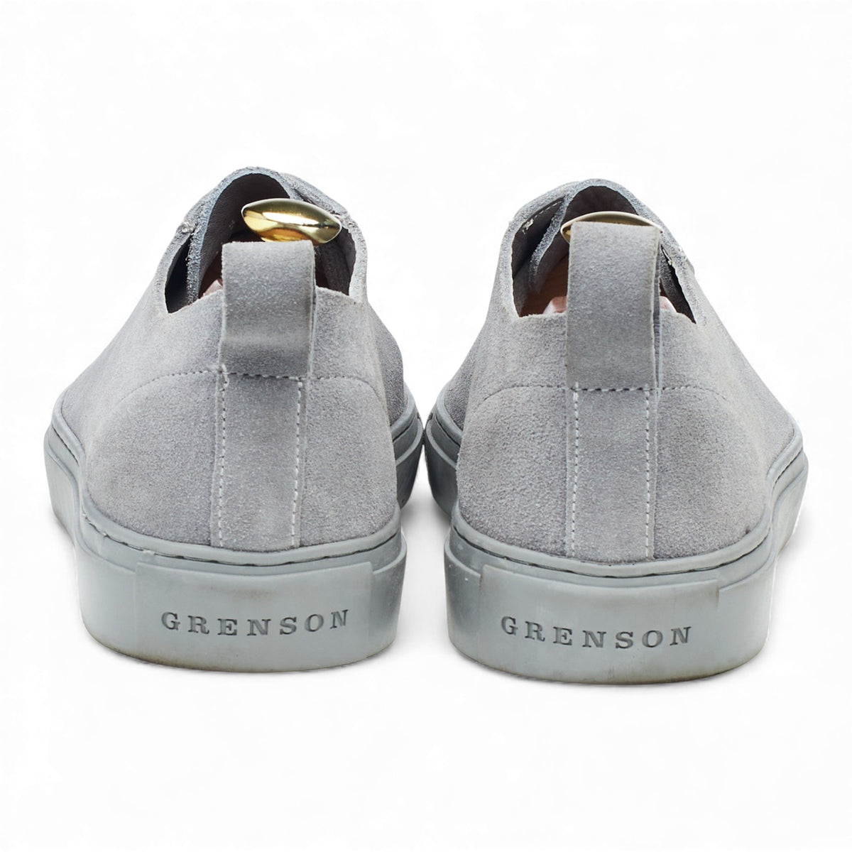 'Sneaker 1' Grey Suede Sneakers UK 8 G