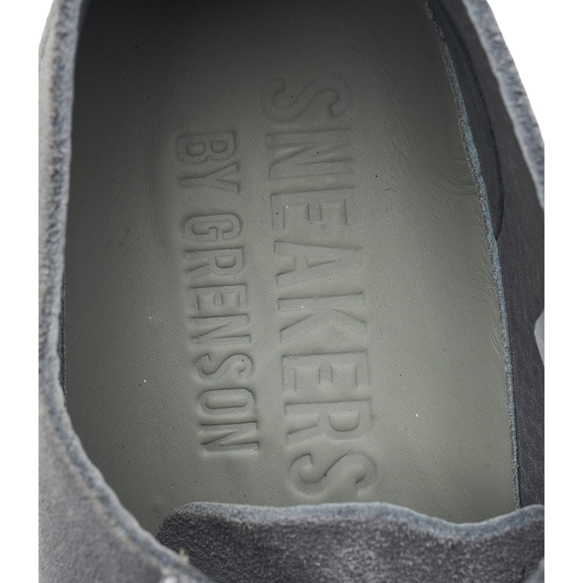 'Sneaker 1' Grey Suede Sneakers UK 8 G