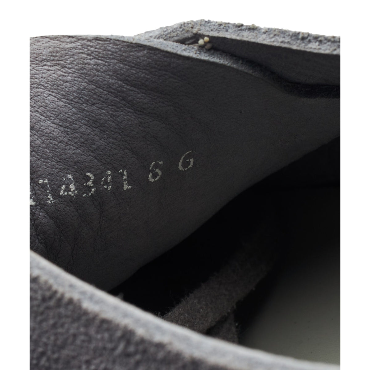 'Sneaker 1' Grey Suede Sneakers UK 8 G