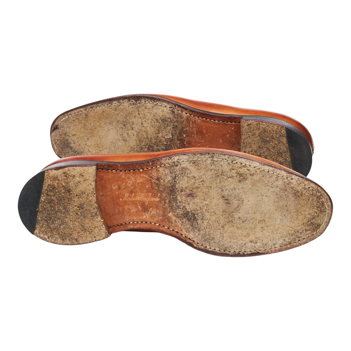 Women's Tan Brown Leather Derby UK 6 D