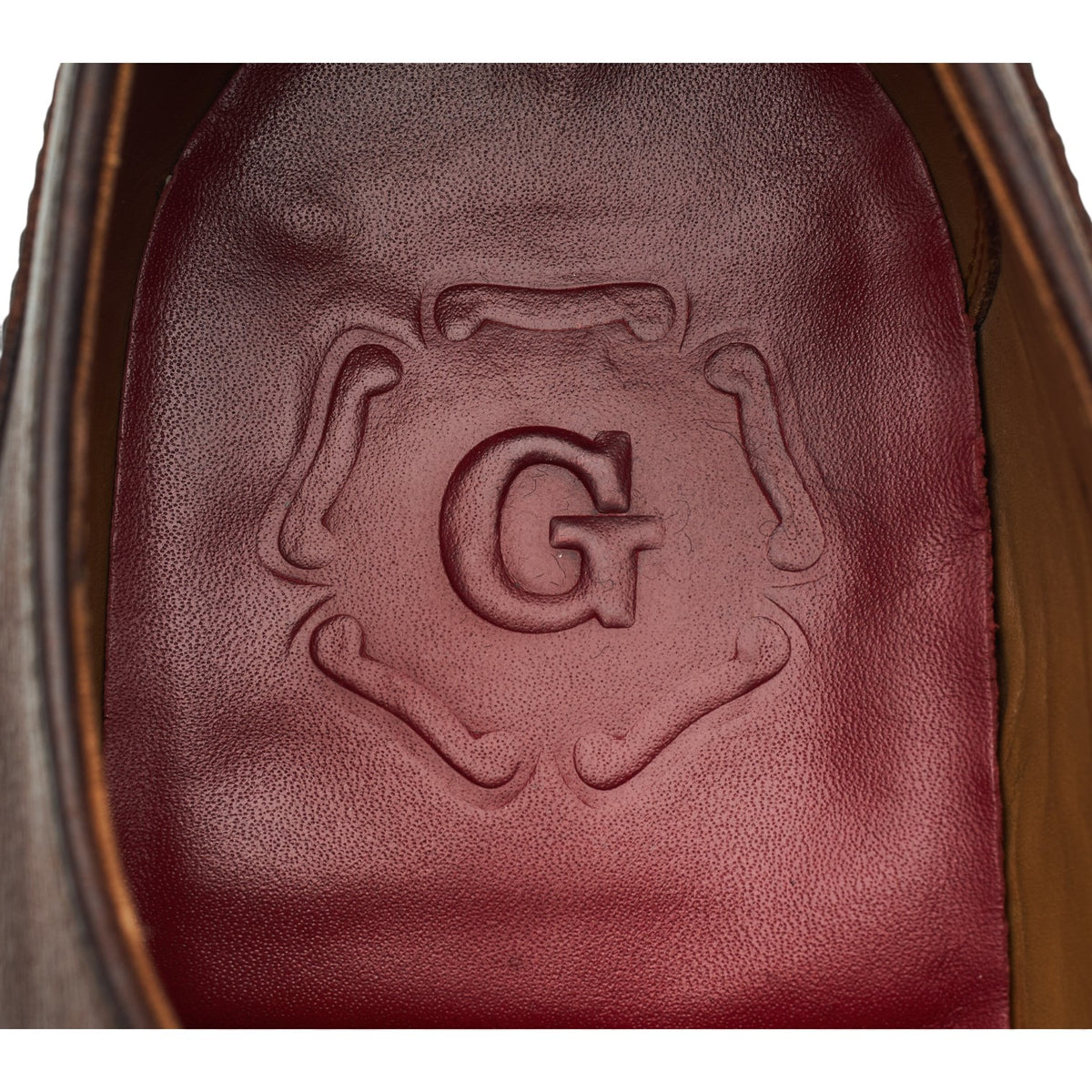 'Mac' Dark Brown Leather Split Toe Derby UK 7 G