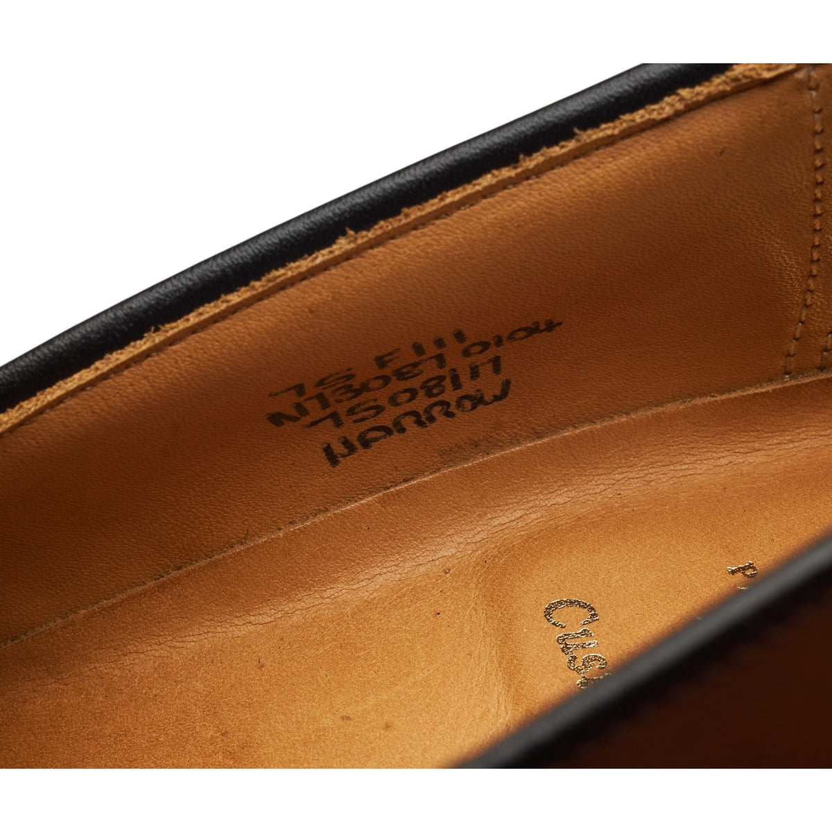 'Harrow' Brown Leather Tassel Loafers UK 7.5 F