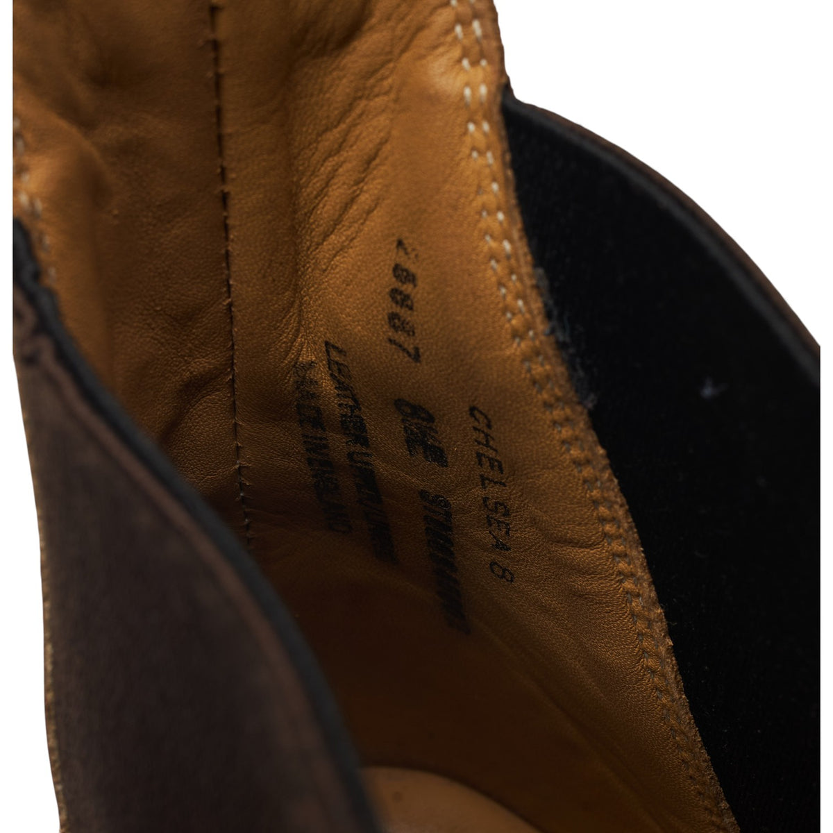 'Chelsea 8' Tan Brown Chelsea Boots UK 8.5 E