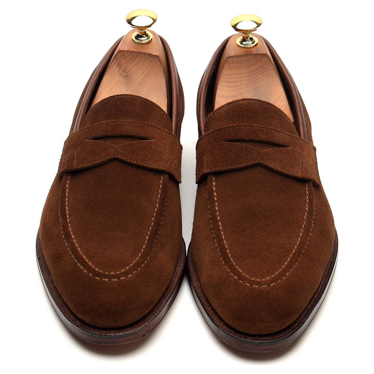 &#39;Sydney&#39; Snuff Brown Suede Loafer UK 6.5 E