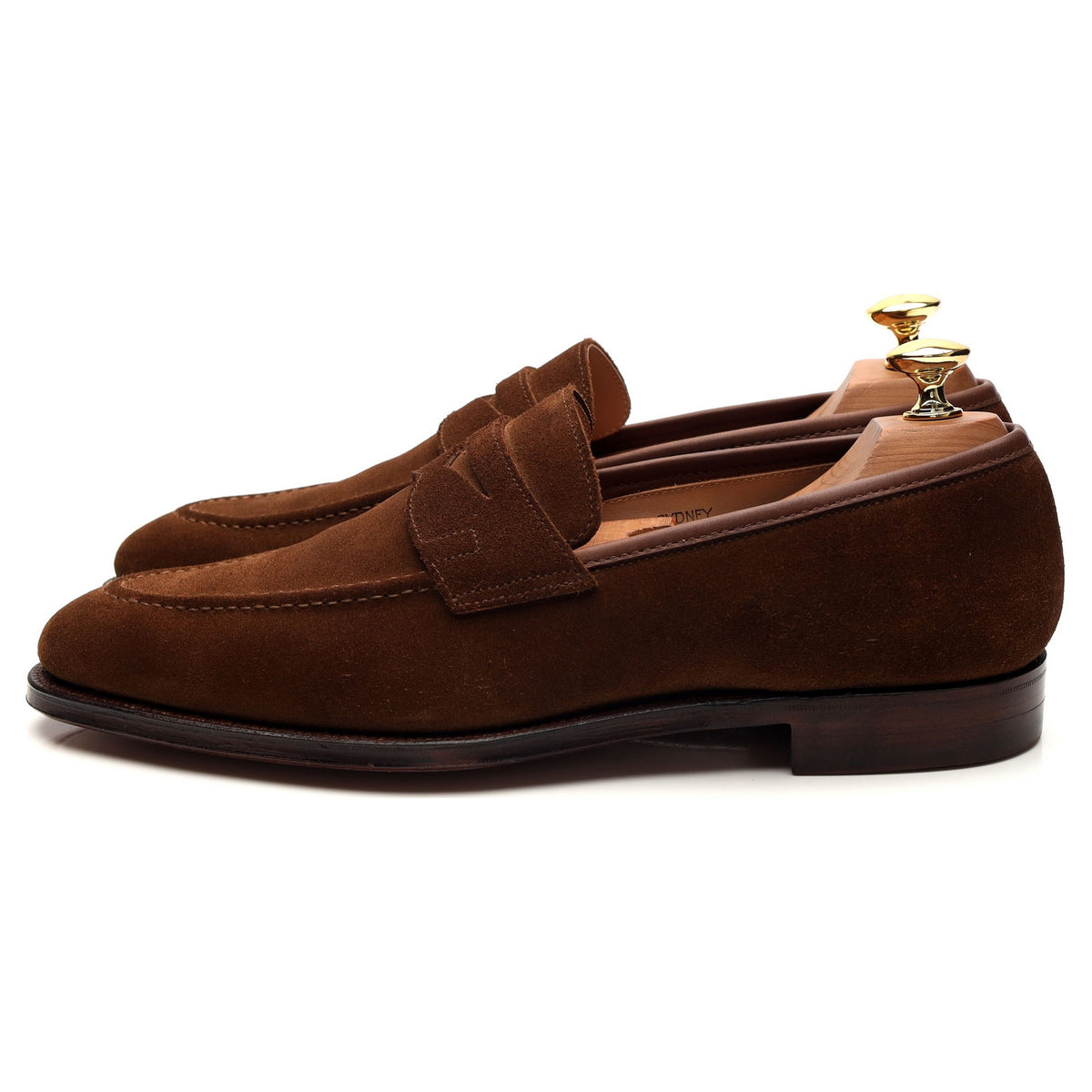 &#39;Sydney&#39; Snuff Brown Suede Loafer UK 6.5 E