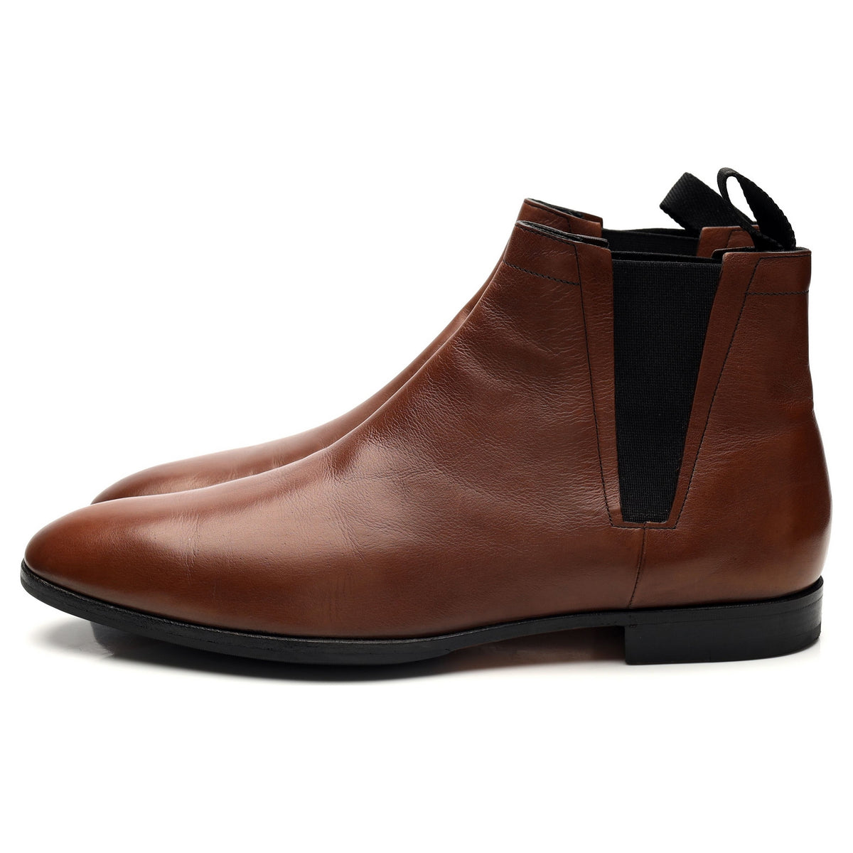 &#39;Lorenzo Rimini&#39; Brown Leather Chelsea Boots UK 9