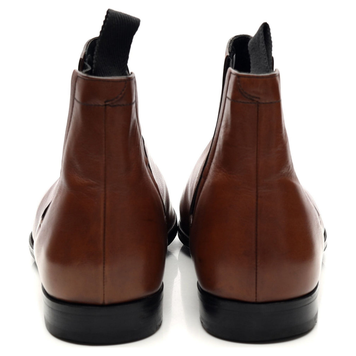 &#39;Lorenzo Rimini&#39; Brown Leather Chelsea Boots UK 9