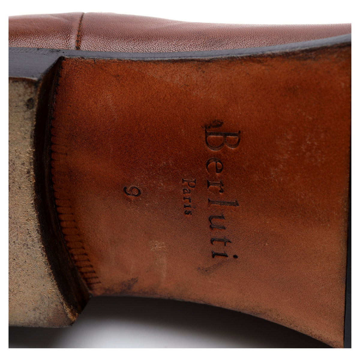 &#39;Lorenzo Rimini&#39; Brown Leather Chelsea Boots UK 9