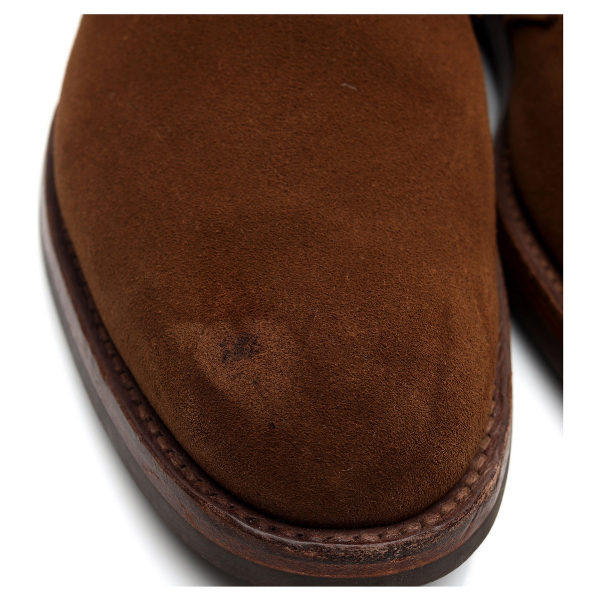 &#39;Chiltern&#39; Snuff Brown Suede Chukka Boots UK 9 E