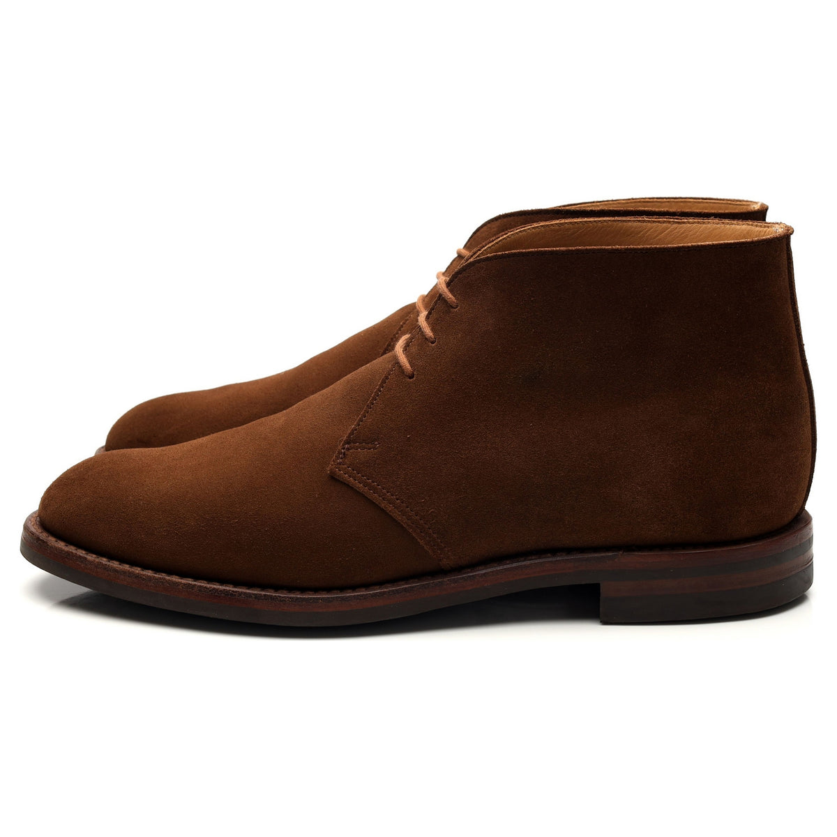 &#39;Chiltern&#39; Snuff Brown Suede Chukka Boots UK 9 E