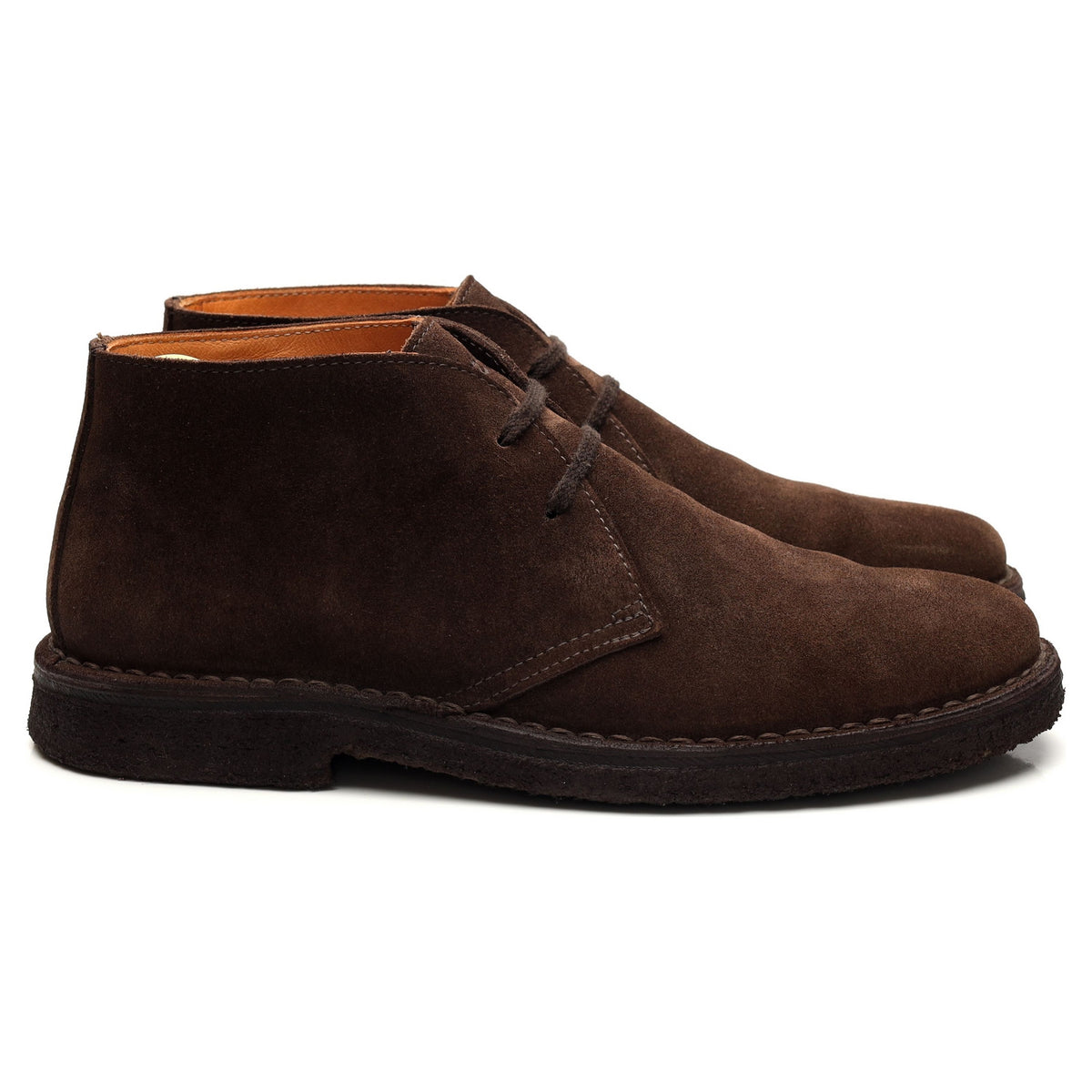 &#39;Greenflex&#39; Dark Brown Suede Chukka Boots UK 7 EU 41