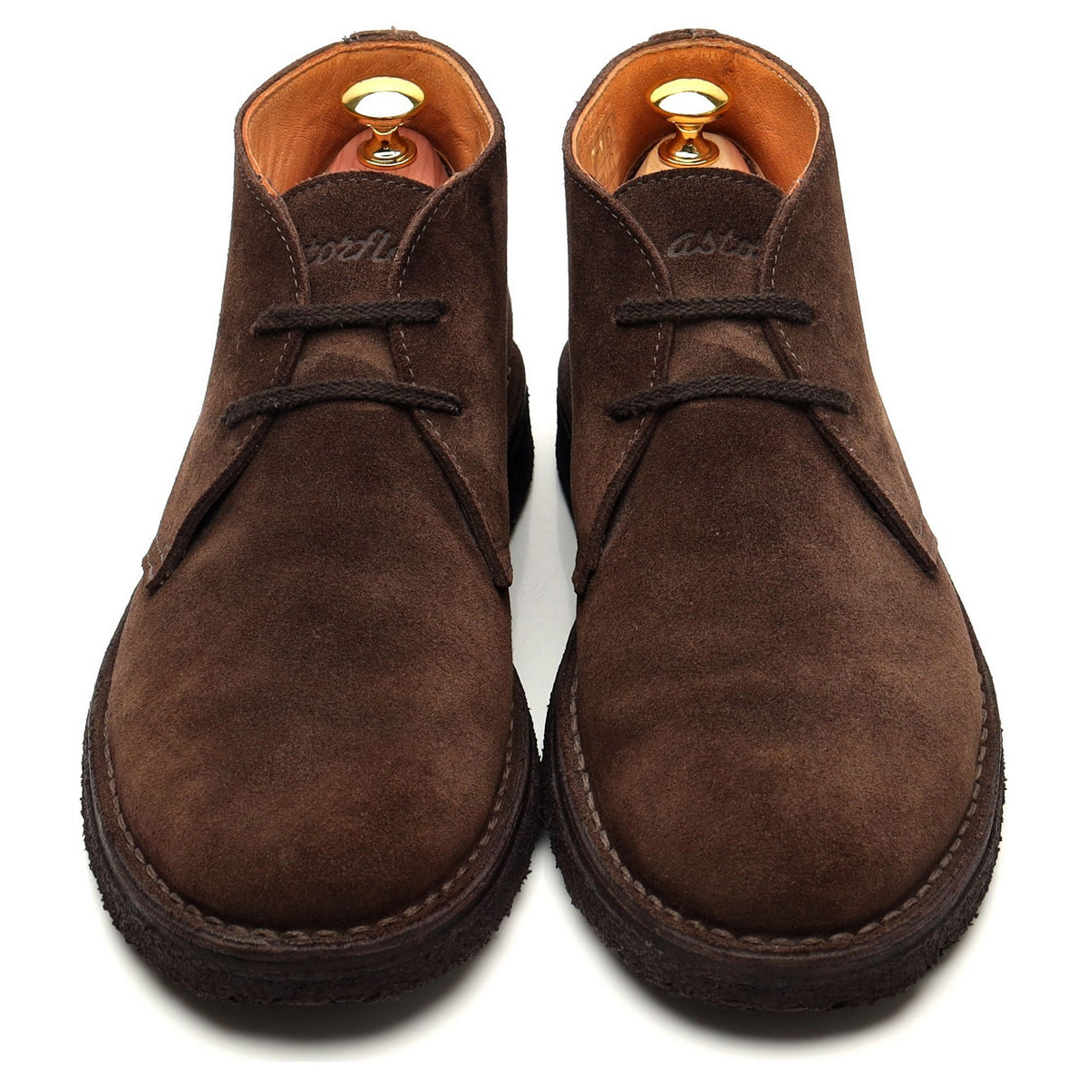 &#39;Greenflex&#39; Dark Brown Suede Chukka Boots UK 7 EU 41