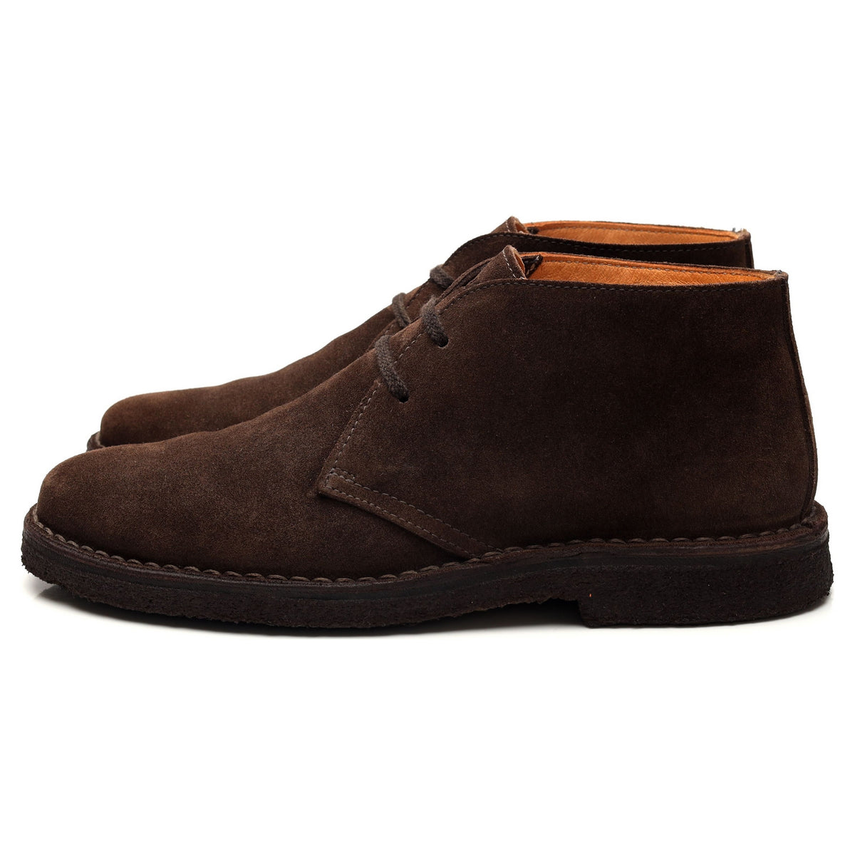 &#39;Greenflex&#39; Dark Brown Suede Chukka Boots UK 7 EU 41