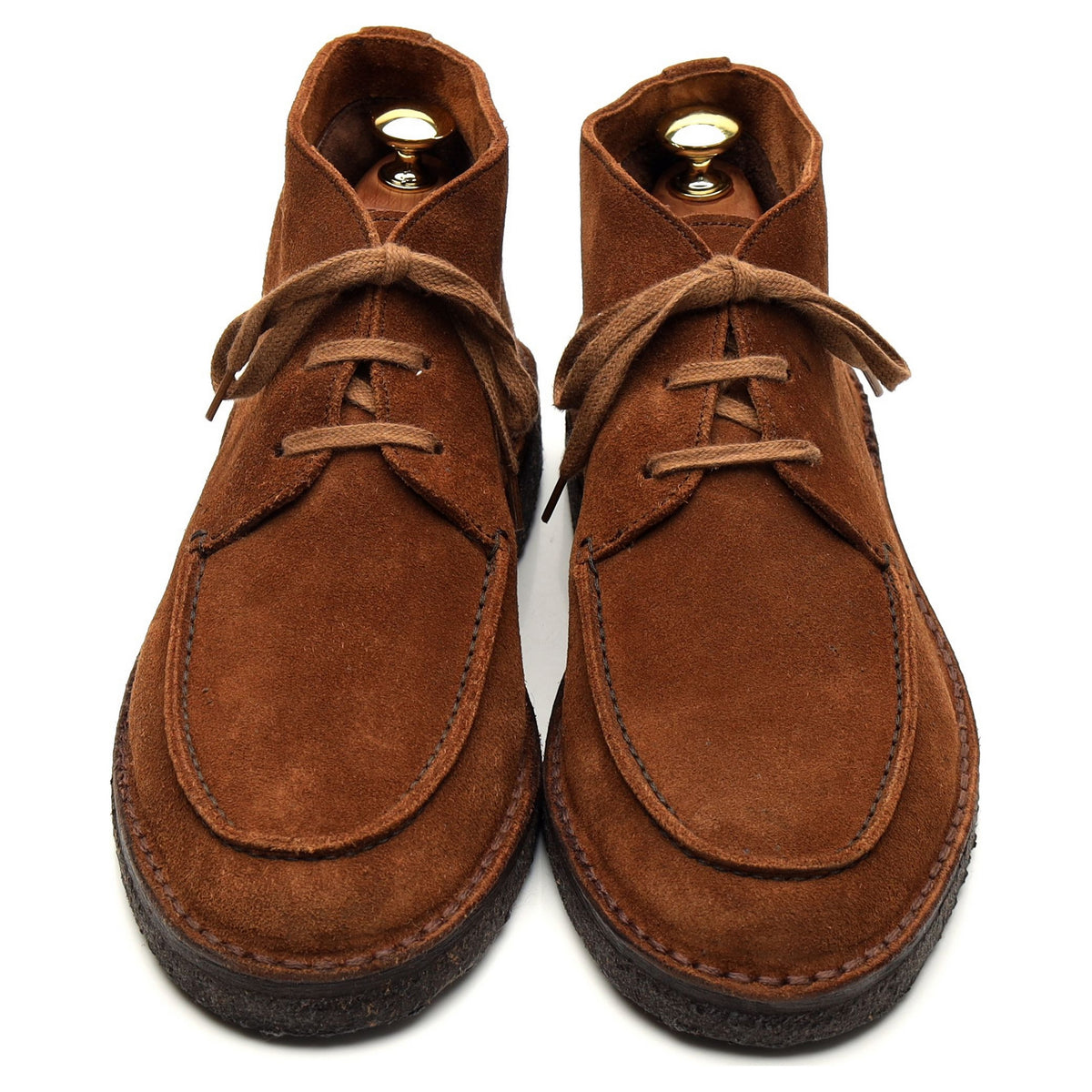 &#39;5432&#39; Snuff Brown Suede Chukka Boots UK 8 EU 42