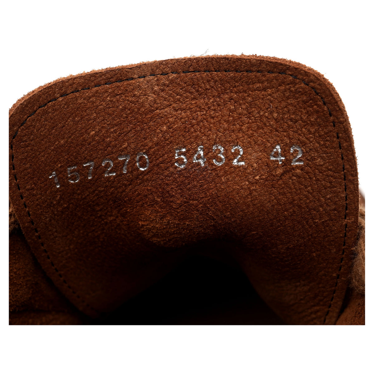 &#39;5432&#39; Snuff Brown Suede Chukka Boots UK 8 EU 42