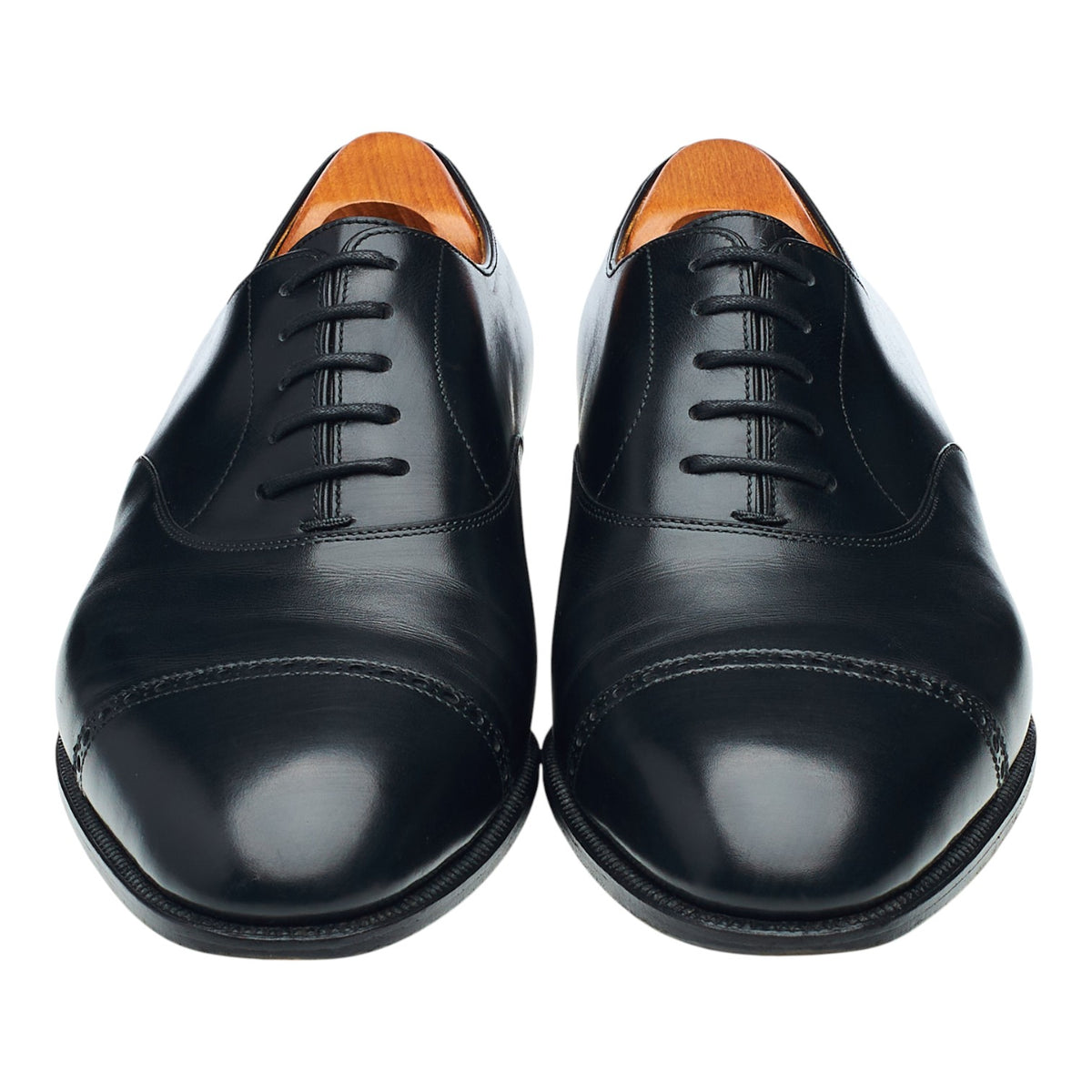 Bespoke Black Leather Oxford UK 9.5 / UK 10