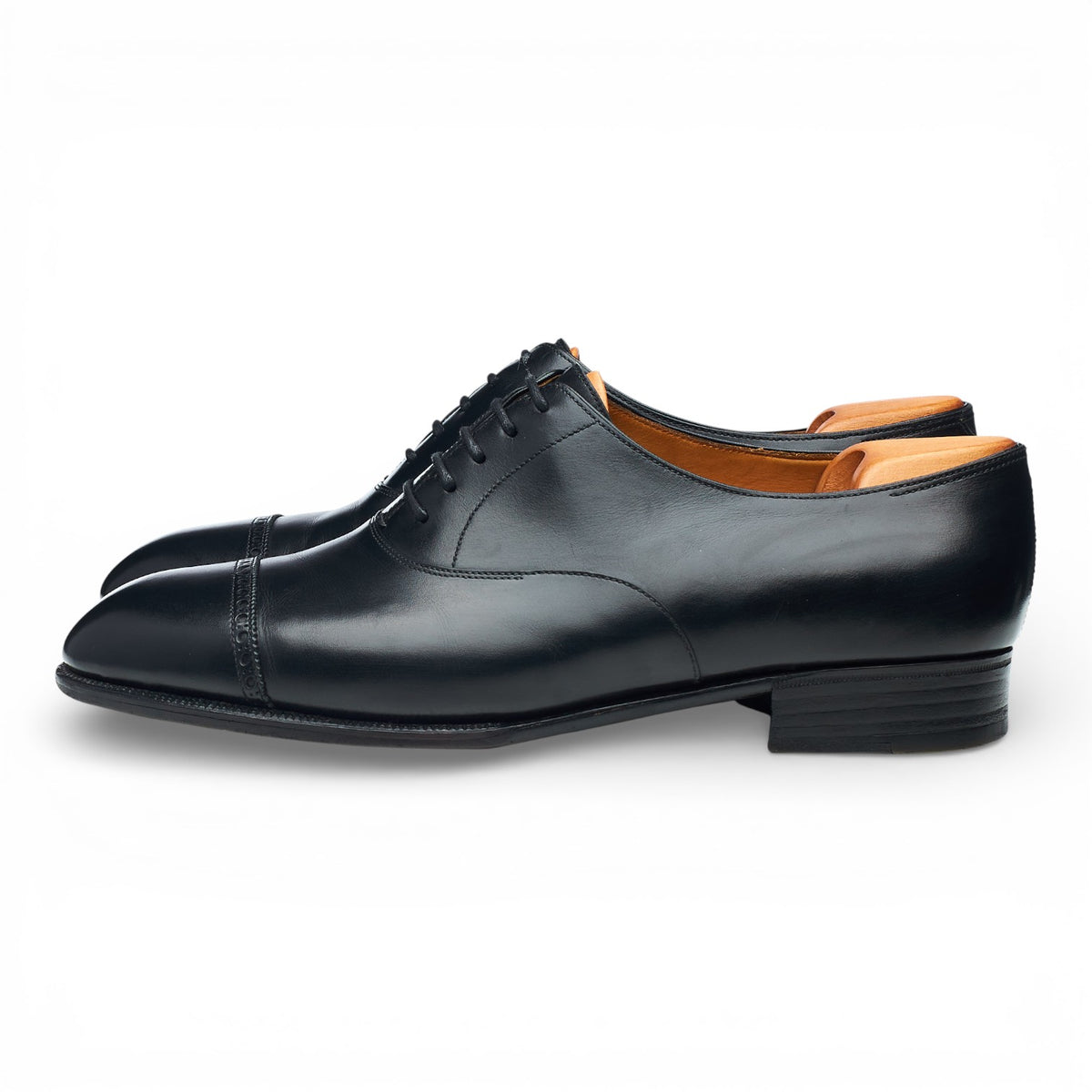 Bespoke Black Leather Oxford UK 9.5 / UK 10