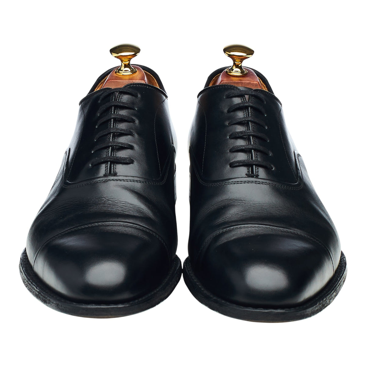 'Buckden' Black Leather Oxford UK 9.5 G