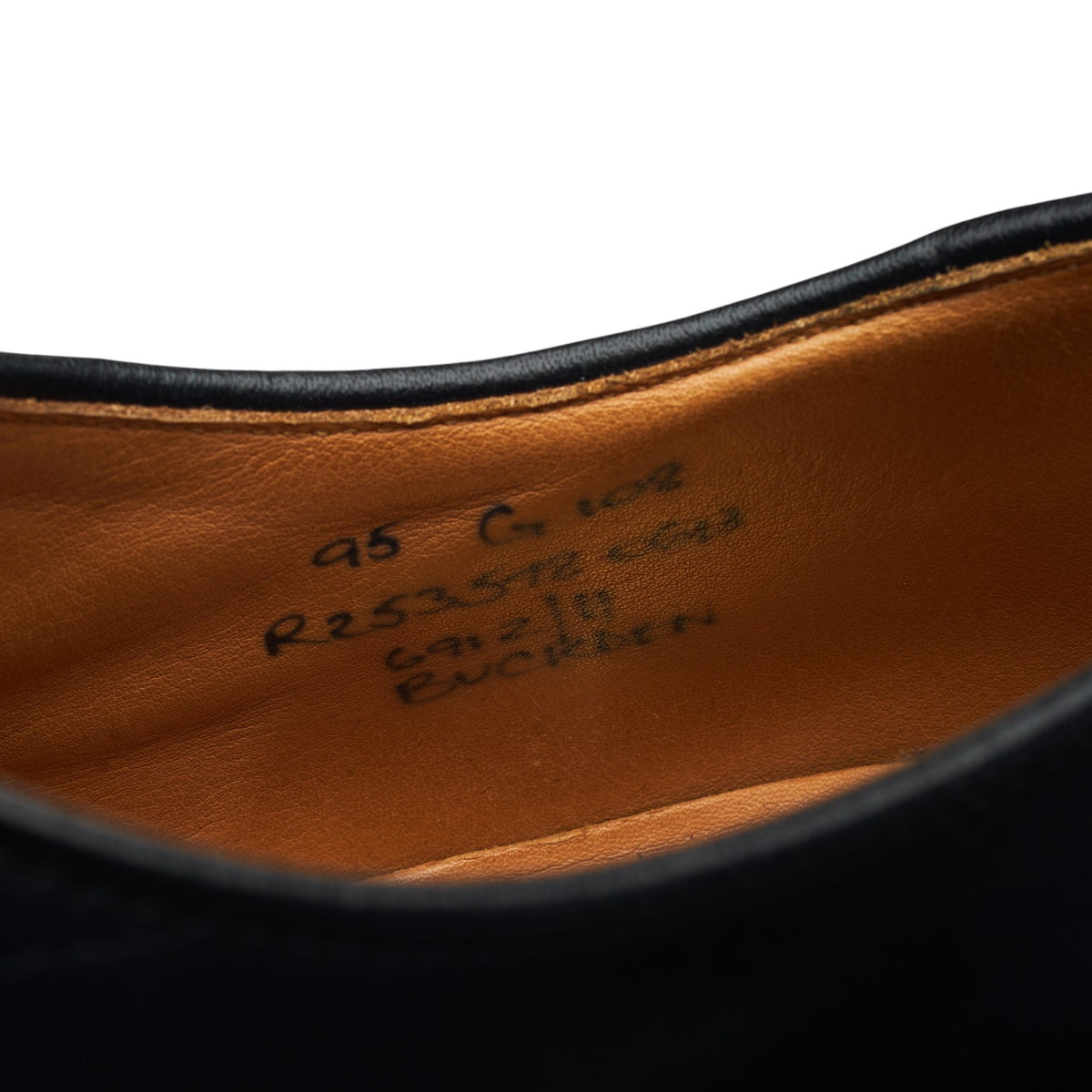 'Buckden' Black Leather Oxford UK 9.5 G