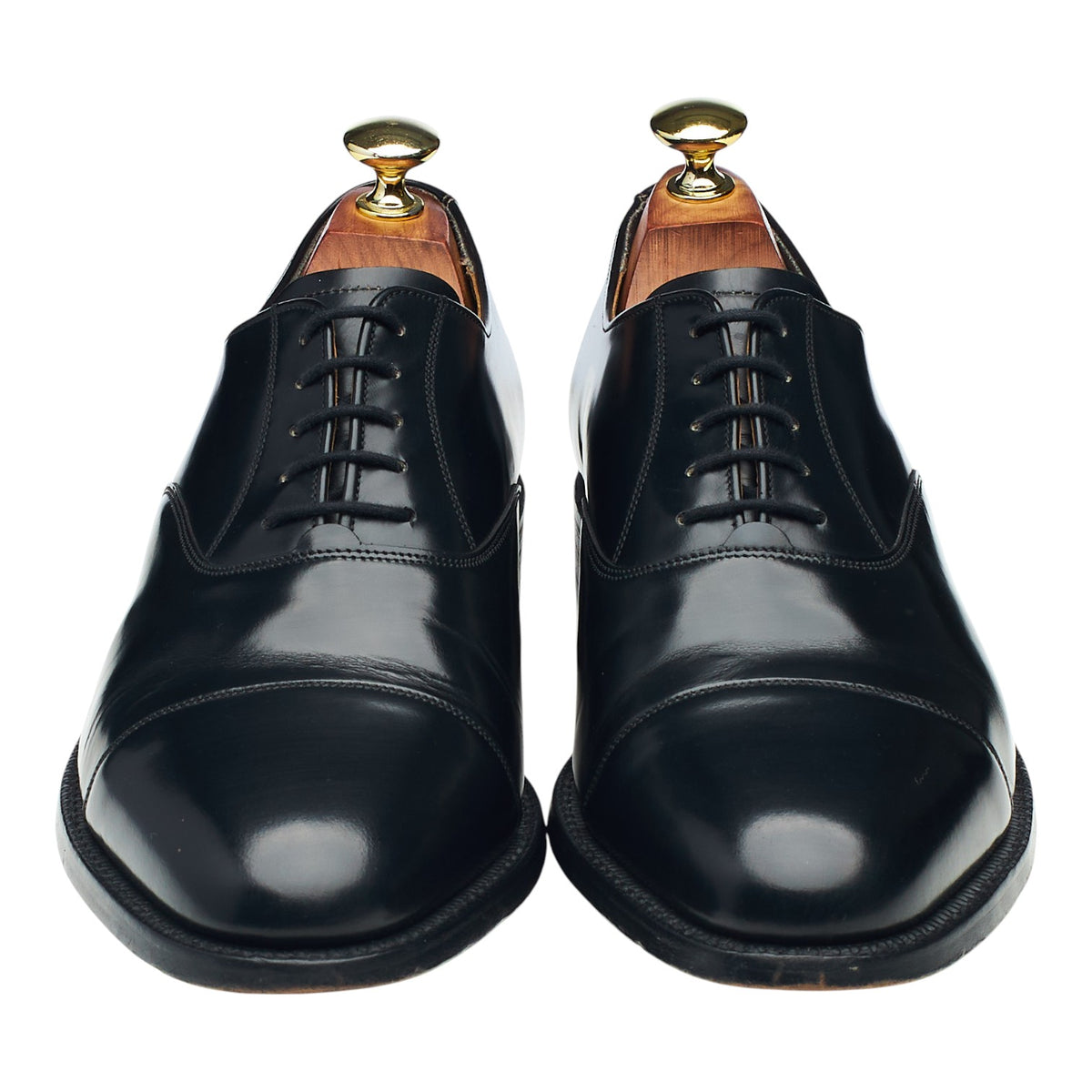 'Winsford' Black Leather Oxford UK 7 G