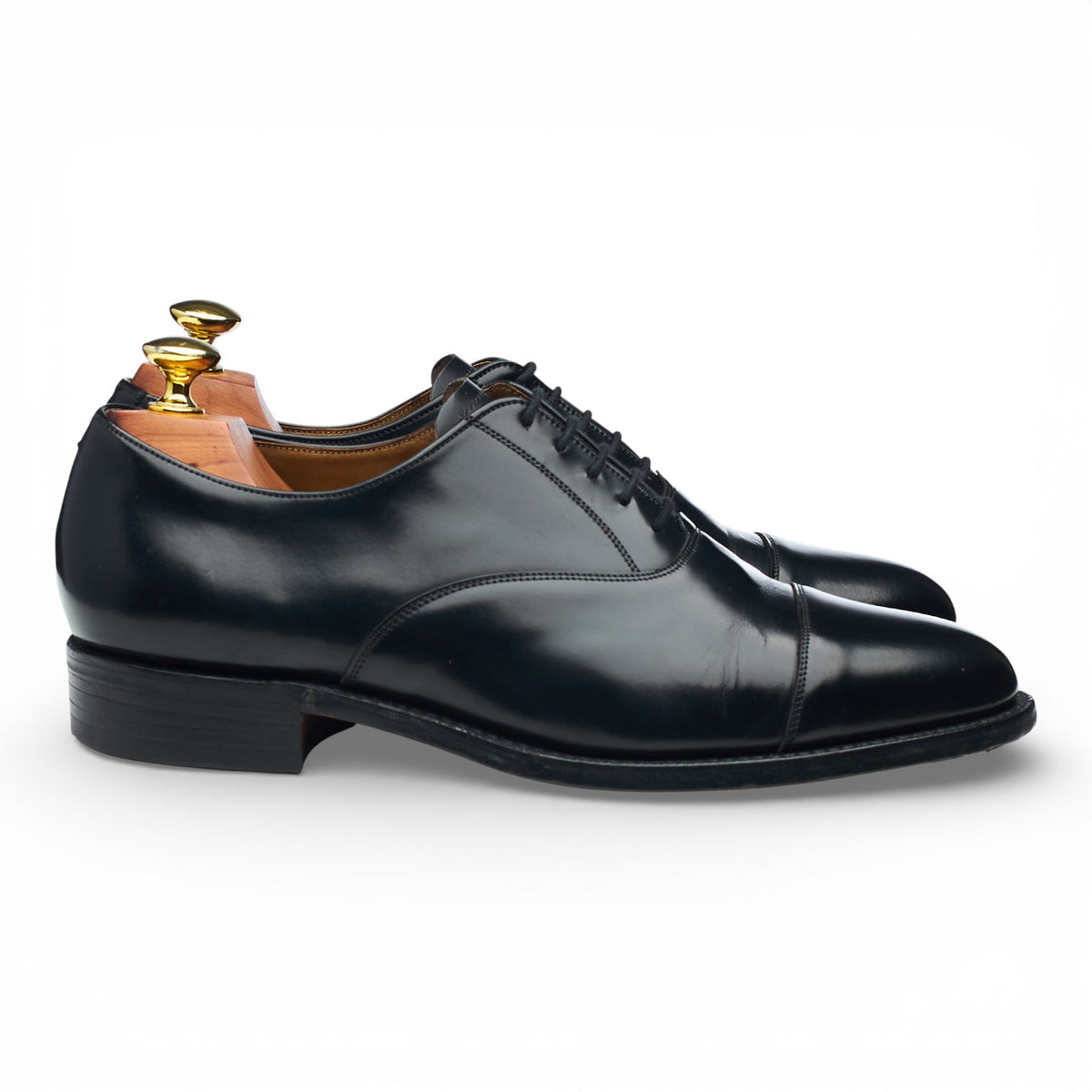 'Winsford' Black Leather Oxford UK 7 G
