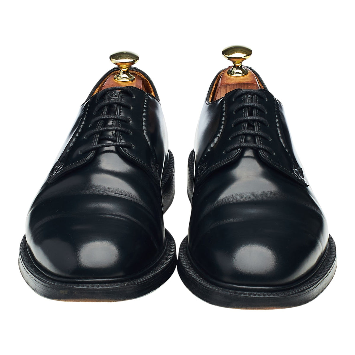 'Shannon' Black Leather Derby UK 7 F