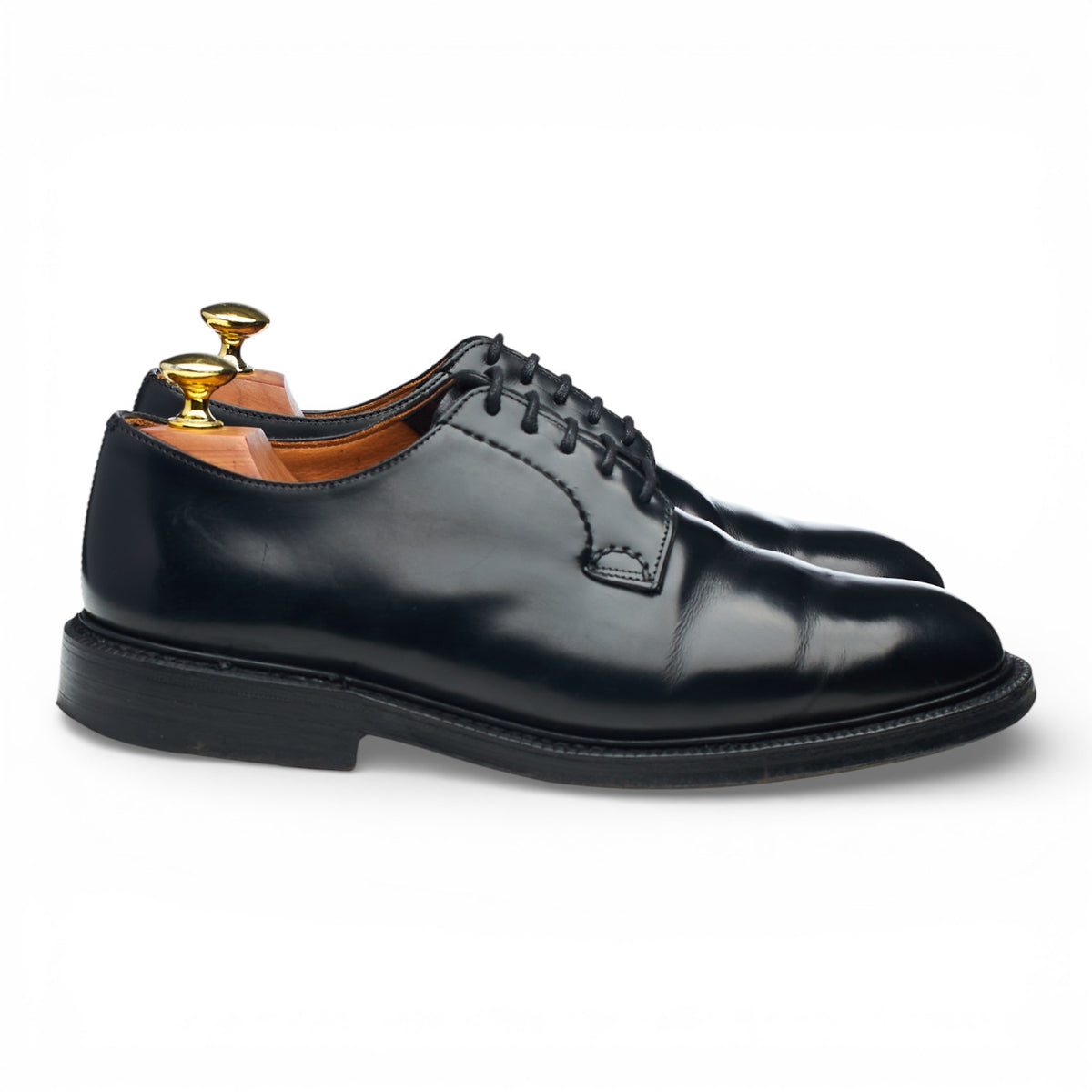 'Shannon' Black Leather Derby UK 7 F