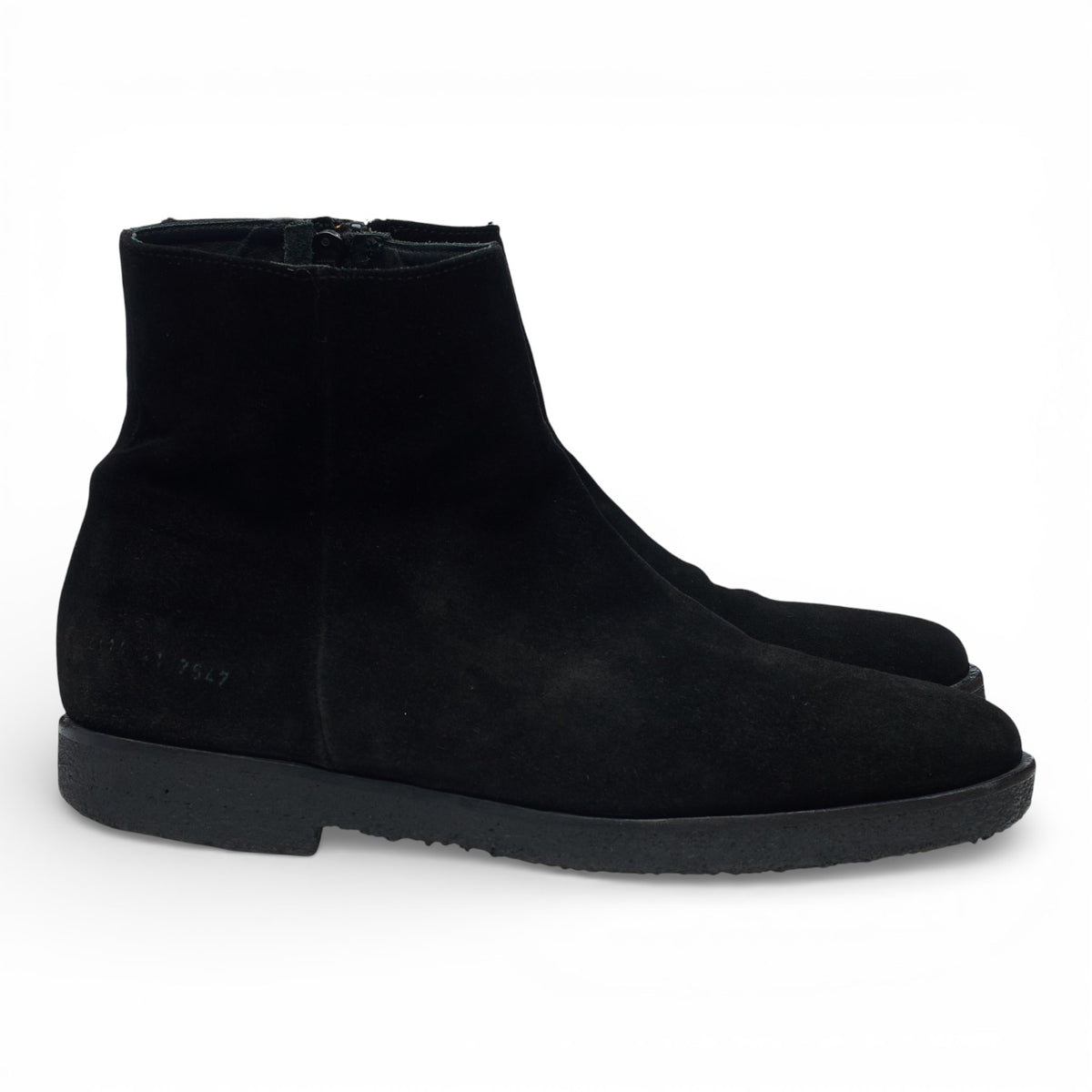 Black Suede Boots UK 7 EU 41