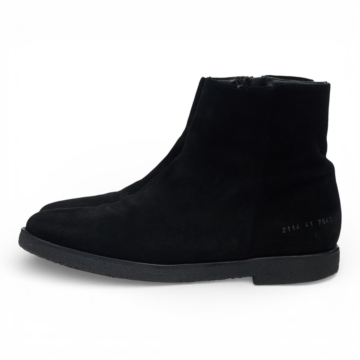 Black Suede Boots UK 7 EU 41