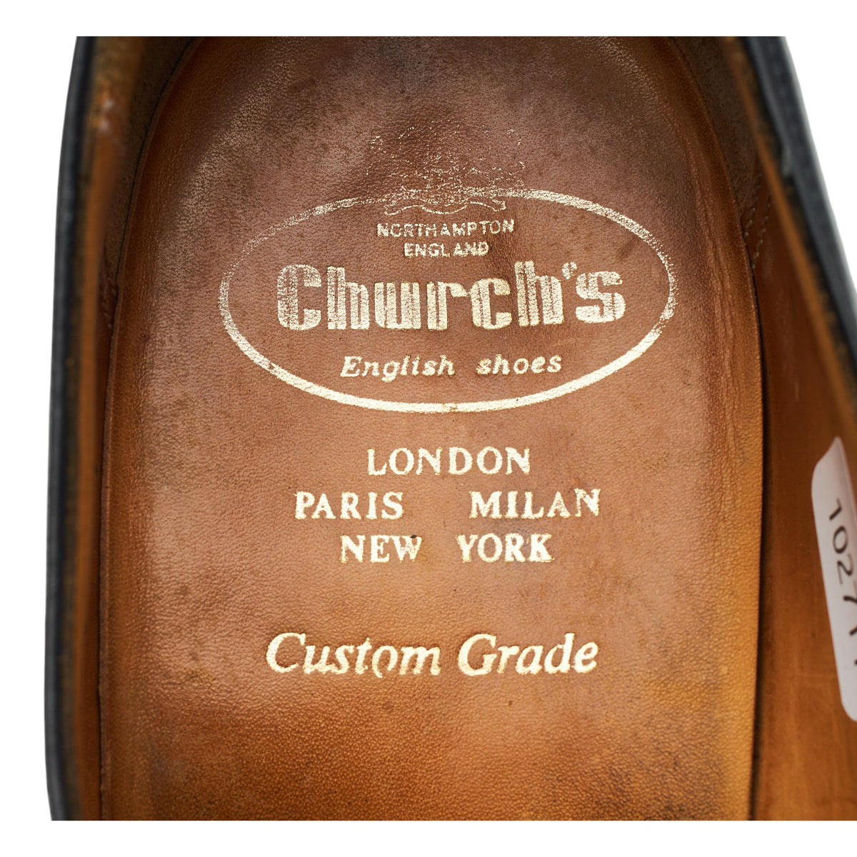 'Blisworth' Black Leather Monk Strap UK 10 F