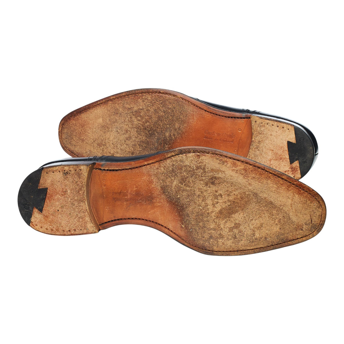 'Walton' Black Leather Oxford Brogues UK 12 G