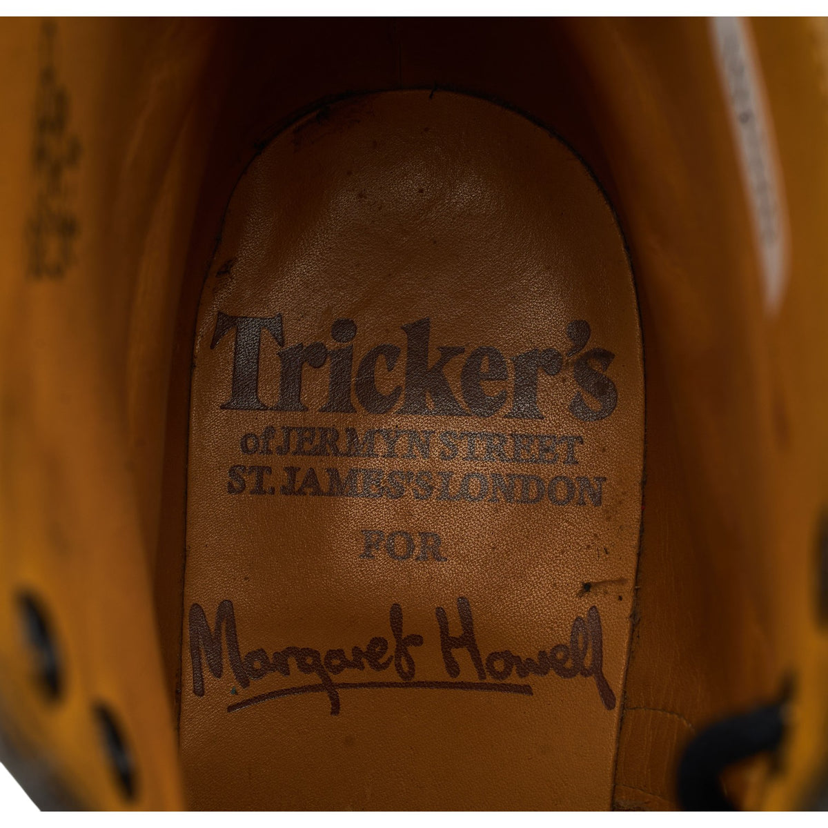 Women's Black Leather Brogue Boots UK 7.5