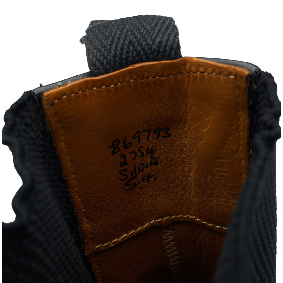 Women's 'Silvia' Black Leather Chelsea Boots UK 5