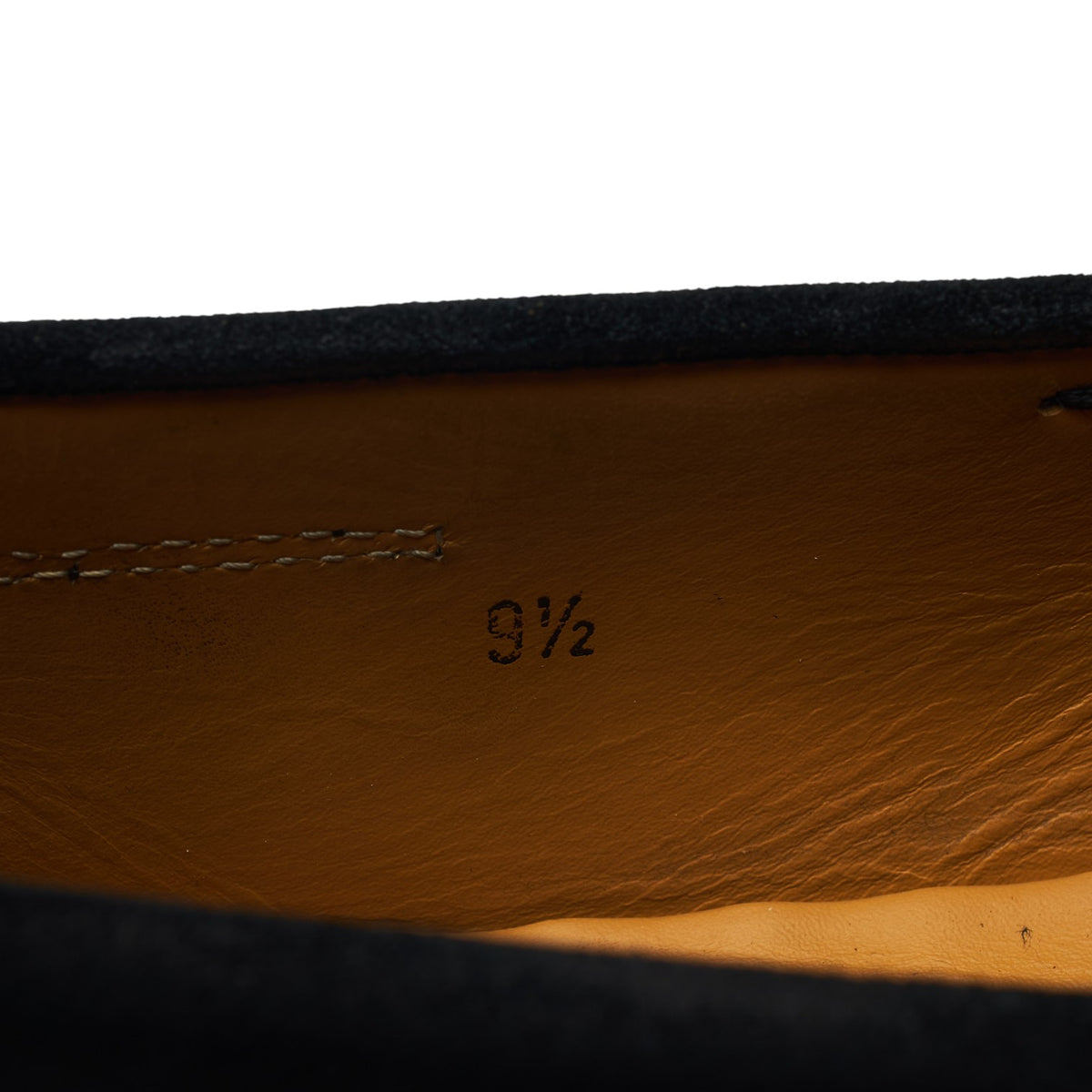 Gommino Black Suede Driving Loafers UK 9.5