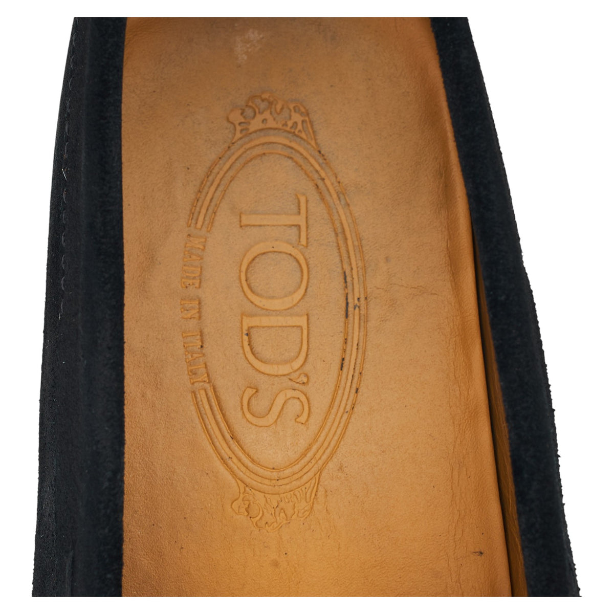 Gommino Black Suede Driving Loafers UK 9.5