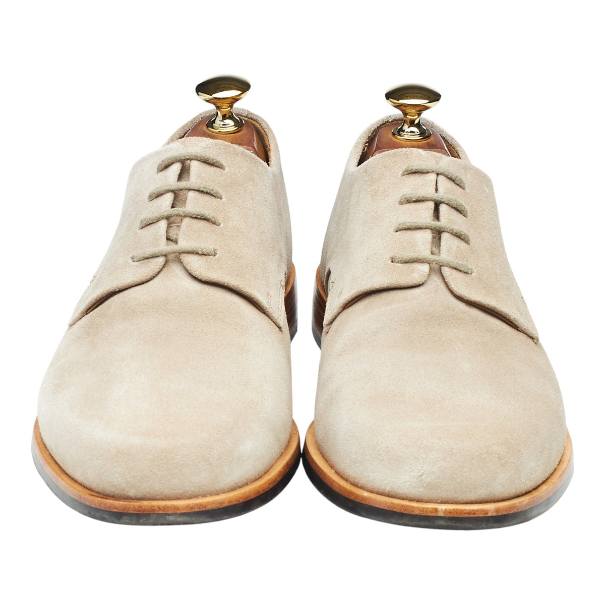 'Taylor' Beige Suede Derby UK 7 E