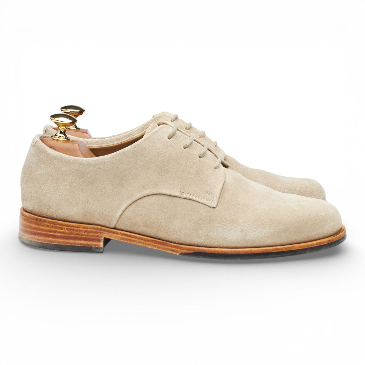 'Taylor' Beige Suede Derby UK 7 E