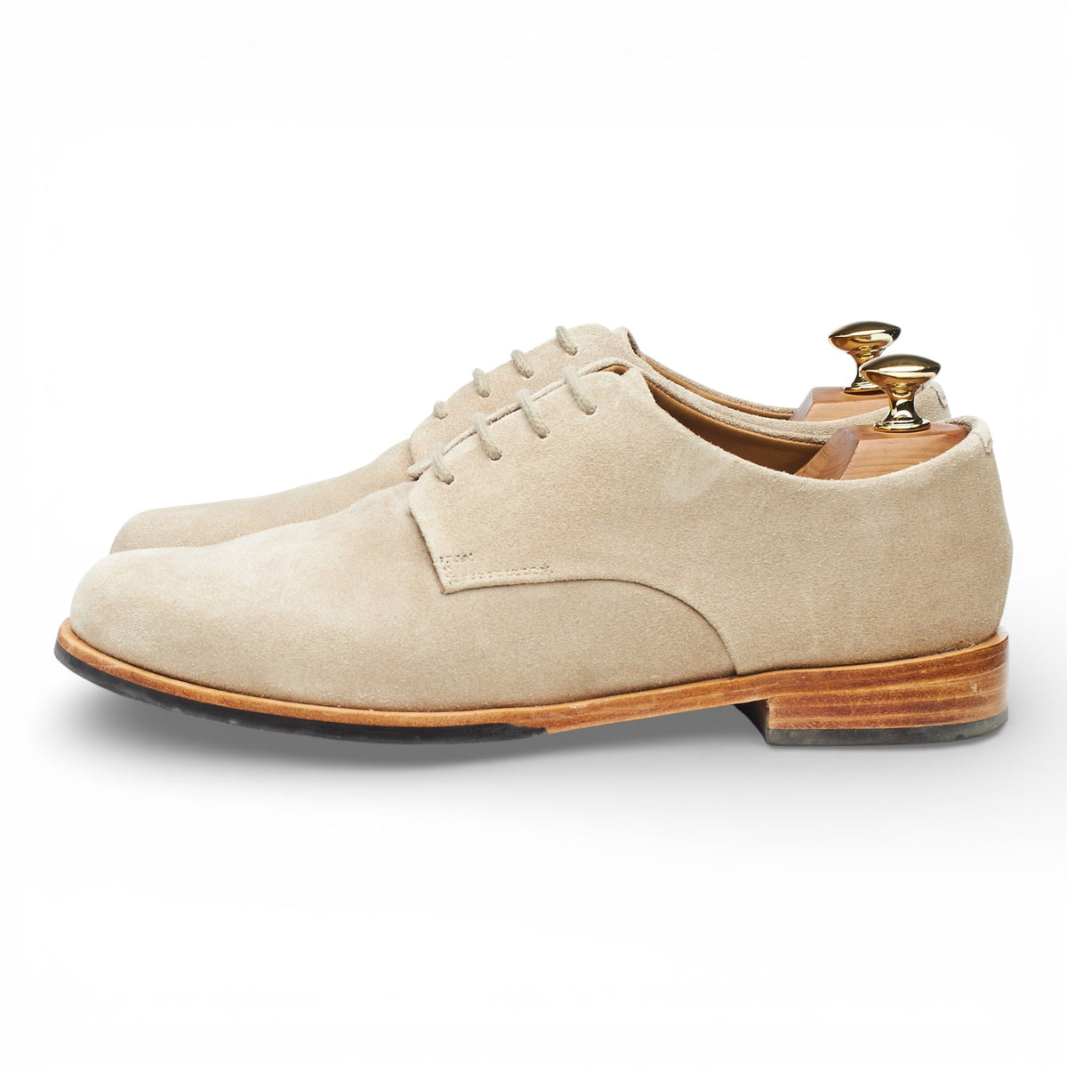 'Taylor' Beige Suede Derby UK 7 E