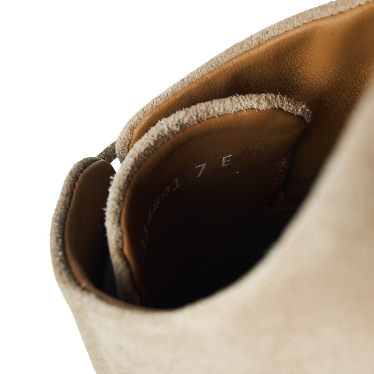 'Taylor' Beige Suede Derby UK 7 E