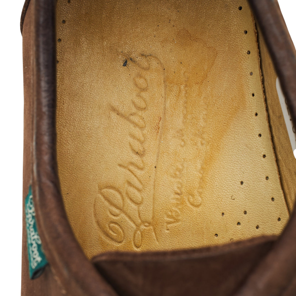 Brown Nubuck Apron Derby UK 9