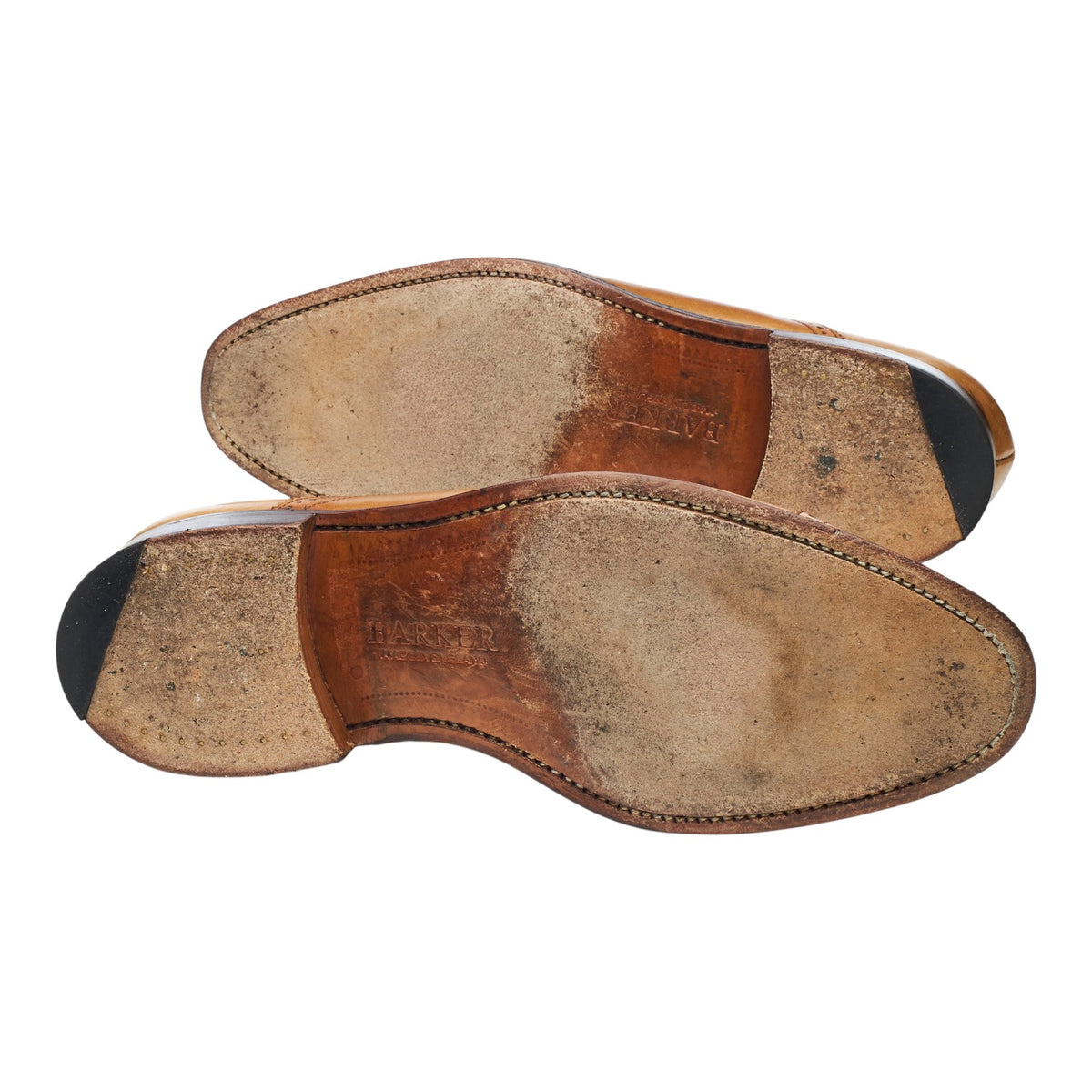 'Newcastle' Tan Brown Leather Oxford Brogues UK 7 G