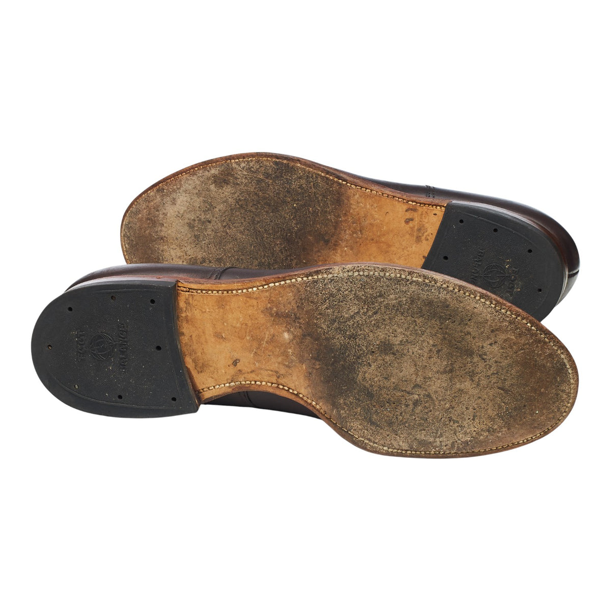 '53381' Dark Brown Leather Derby UK 8.5 US 9 D