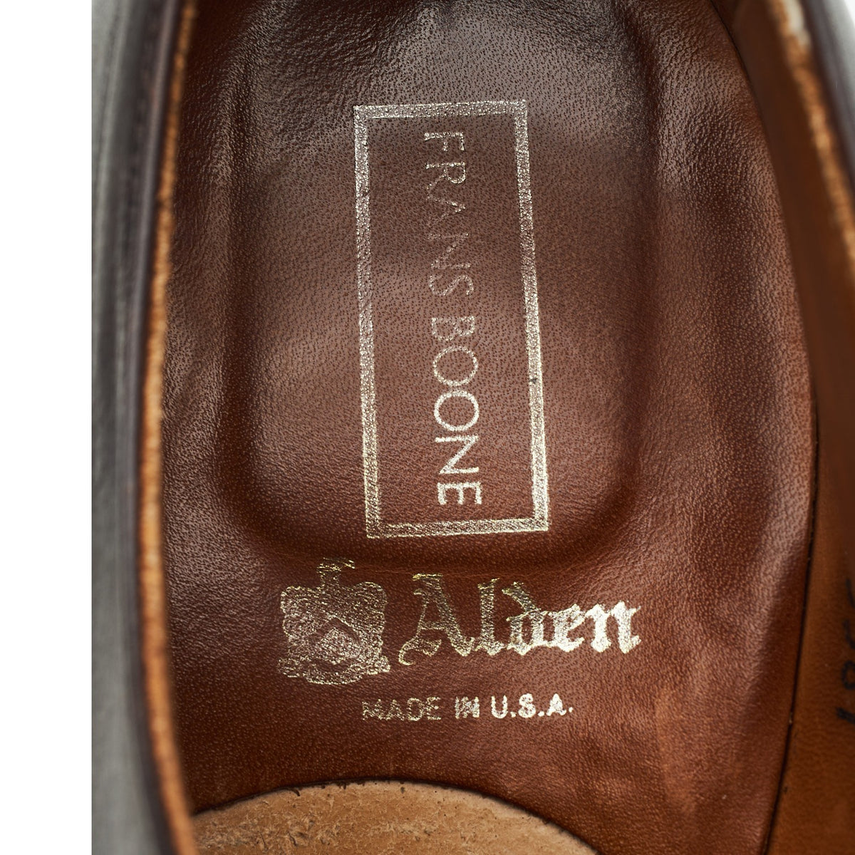 '53381' Dark Brown Leather Derby UK 8.5 US 9 D