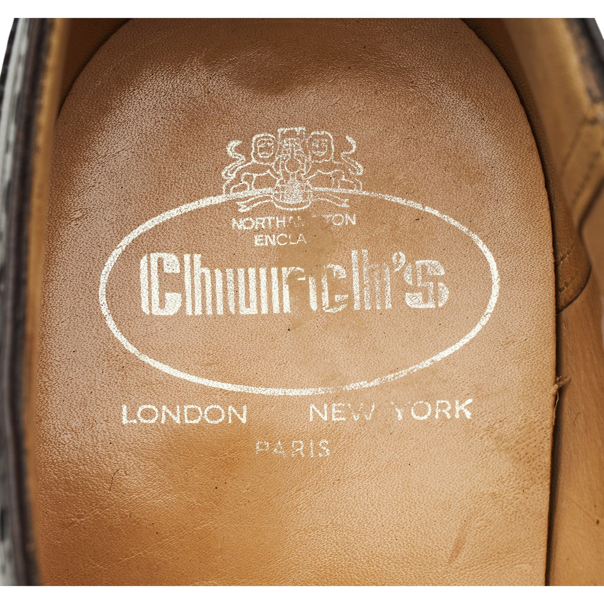 'Lavant' Dark Brown Leather Oxford Brogues UK 8.5 F