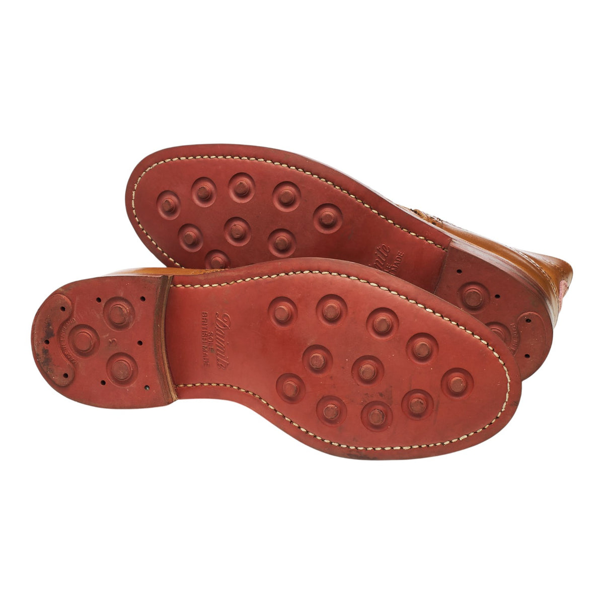 Women's Brown Leather Brogue Boots UK 4