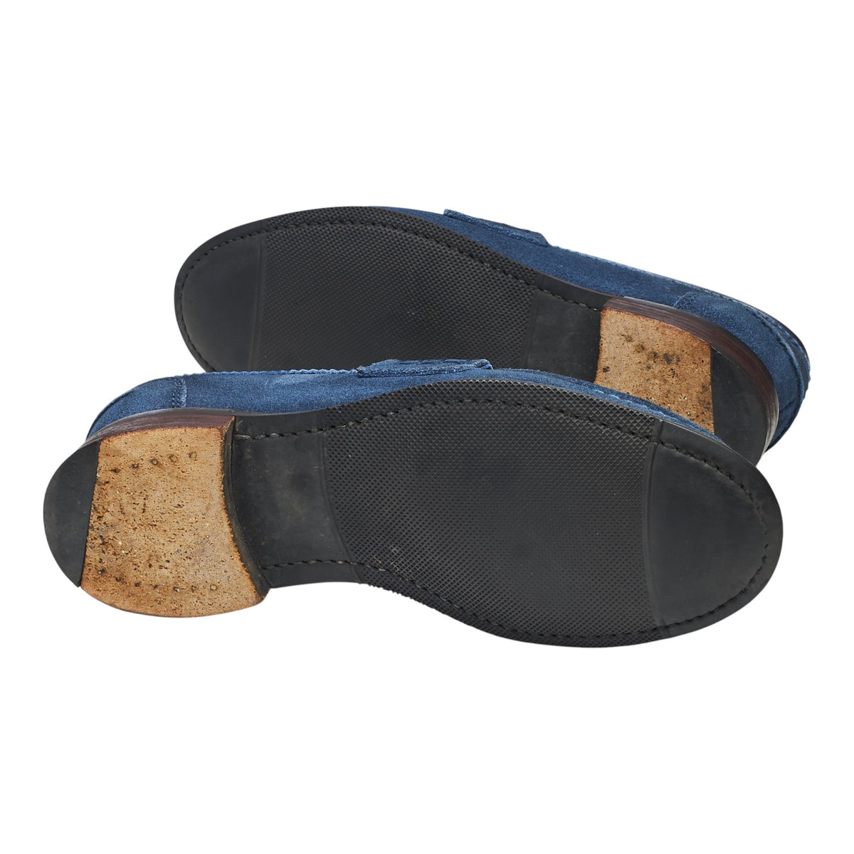 Women's 'Prudence' Blue Suede Loafers UK 3 D